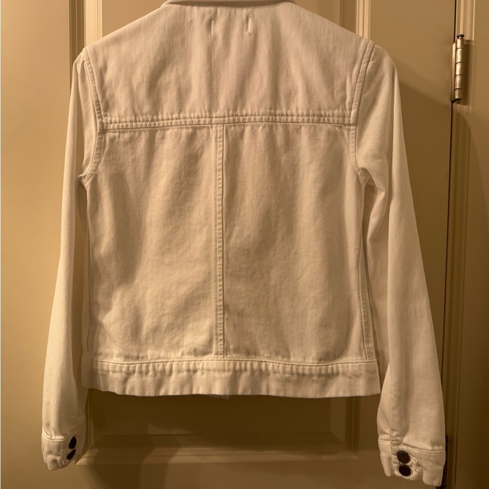 PAIGE white jean jacket - Picture 2 of 9